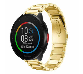 Strap-it Bracelet acier Polar Pacer (doré)