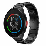 Strap-it Bracelet acier Polar Pacer (noir)