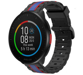 Strap-it Bracelet Polar Pacer édition spéciale (noir/bleu)