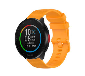 Strap-it Bracelet silicone luxe Polar Pacer (orange)