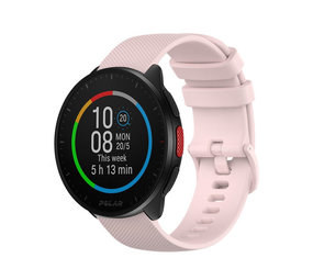 Strap-it Bracelet silicone luxe Polar Pacer (rose)