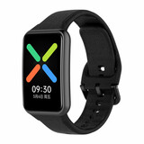 Strap-it Bracelet silicone Oppo Watch Free (noir)