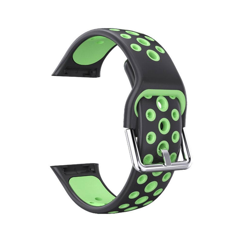 Strap-it Strap-it Bracelet sport Oppo Watch Free (noir/vert)