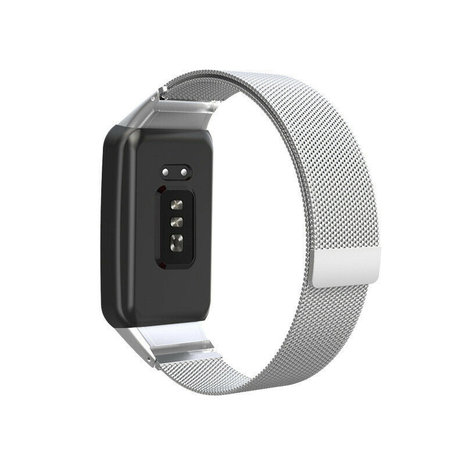 Strap-it Strap-it Bracelet milanais Oppo Watch Free (argent) Strap-it Strap-it Bracelet milanais Oppo Watch Free (argent)