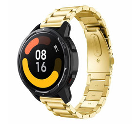 Strap-it Bracelet acier Xiaomi Watch S1 (or)