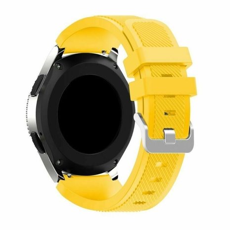 Strap-it Strap-it Bracelet silicone Xiaomi Watch S1 (jaune)
