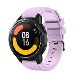 Strap-it Bracelet silicone Xiaomi Watch S1 (lilas)