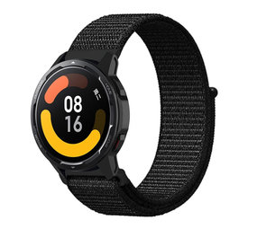 Strap-it Bracelet nylon Xiaomi Watch S1 (noir)