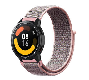 Strap-it Bracelet nylon Xiaomi Watch S1 (sablerose)