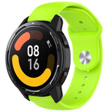 Strap-it Bracelet sport Xiaomi Watch S1 (vert clair) Strap-it Bracelet sport Xiaomi Watch S1 (vert clair)