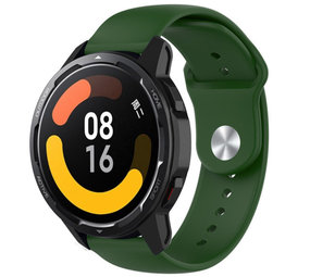Strap-it Bracelet sport Xiaomi Watch S1 (vert armée)