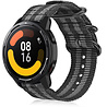 Strap-it Strap-it Bracelet nylon boucle Xiaomi Watch S1 (noir/gris) Strap-it Strap-it Bracelet nylon boucle Xiaomi Watch S1 (noir/gris)