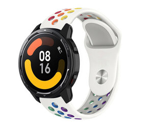 Strap-it Bracelet sport Xiaomi Watch S1 (blanc coloré)