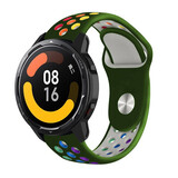 Strap-it Bracelet sport Xiaomi Watch S1 (vert armée coloré) Strap-it Bracelet sport Xiaomi Watch S1 (vert armée coloré)