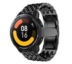 Strap-it Bracelet acier dragon Xiaomi Watch S1 (noir)