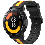 Strap-it Bracelet Xiaomi Watch S1 Special Edition (noir/jaune)