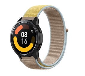 Strap-it Bracelet nylon Xiaomi Watch S1 (camel)