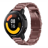 Strap-it Bracelet acier Xiaomi Watch S1 (bronze-or)