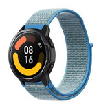 Strap-it Bracelet nylon Xiaomi Watch S1 (bleu)