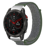 Strap-it Bracelet nylon Garmin Epix Gen 2 (vert)