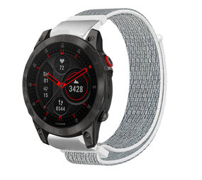 Strap-it Bracelet nylon Garmin Epix Gen 2 (coquillage)