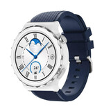 Strap-it Bracelet silicone Huawei Watch GT 3 Pro 43mm (bleu foncé)