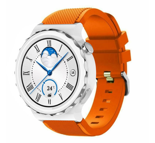 Strap-it Strap-it Bracelet silicone Huawei Watch GT 3 Pro 43mm (orange)