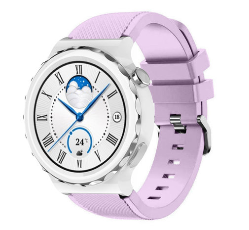 Strap-it Strap-it Bracelet silicone Huawei Watch GT 3 Pro 43mm (lilas)