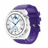Strap-it Bracelet silicone Huawei Watch GT 3 Pro 43mm (violet)