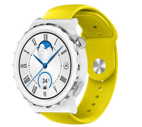 Strap-it Bracelet sport Huawei Watch GT 3 Pro 43mm (jaune)
