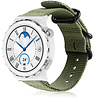 Strap-it Strap-it Bracelet nylon boucle Huawei Watch GT 3 Pro 43mm (vert) Strap-it Strap-it Bracelet nylon boucle Huawei Watch GT 3 Pro 43mm (vert)
