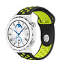 Strap-it Strap-it Bracelet sport Huawei Watch GT 3 Pro 43mm (noir/jaune) Strap-it Strap-it Bracelet sport Huawei Watch GT 3 Pro 43mm (noir/jaune)