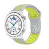 Strap-it Strap-it Bracelet sport Huawei Watch GT 3 Pro 43mm (gris/jaune) Strap-it Strap-it Bracelet sport Huawei Watch GT 3 Pro 43mm (gris/jaune)