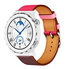 Strap-it Strap-it Bracelet cuir Huawei Watch GT 3 Pro 43mm (rose/rouge marron) Strap-it Strap-it Bracelet cuir Huawei Watch GT 3 Pro 43mm (rose/rouge marron)