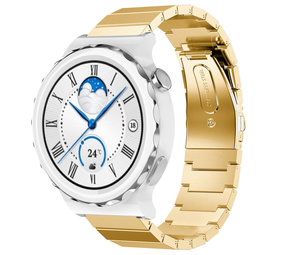 Strap-it Bracelet métal Huawei Watch GT 3 Pro 43mm (doré)