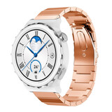 Strap-it Bracelet métal Huawei Watch GT 3 Pro 43mm (or rose)