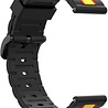 Strap-it Strap-it Bracelet Huawei Watch GT 3 Pro 43mm Special Edition (noir/jaune) Strap-it Strap-it Bracelet Huawei Watch GT 3 Pro 43mm Special Edition (noir/jaune)
