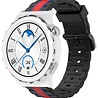 Strap-it Strap-it Bracelet Huawei Watch GT 3 Pro 43mm Special Edition (noir/rouge) Strap-it Strap-it Bracelet Huawei Watch GT 3 Pro 43mm Special Edition (noir/rouge)