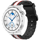 Strap-it Bracelet Huawei Watch GT 3 Pro 43mm Special Edition (noir/blanc)