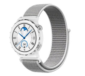 Strap-it Bracelet nylon Huawei Watch GT 3 Pro 43mm (coquillage)