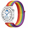 Strap-it Strap-it Bracelet nylon Huawei Watch GT 3 Pro 43mm (arc-en-ciel) Strap-it Strap-it Bracelet nylon Huawei Watch GT 3 Pro 43mm (arc-en-ciel)