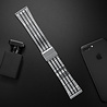 Strap-it Strap-it Bracelet acier luxe Huawei Watch GT 3 Pro 43mm (noir-argent) Strap-it Strap-it Bracelet acier luxe Huawei Watch GT 3 Pro 43mm (noir-argent)