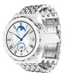 Strap-it Strap-it Bracelet acier dragon Huawei Watch GT 3 Pro 43mm (argent)