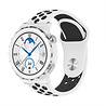 Strap-it Strap-it Bracelet sport Huawei Watch GT 3 Pro 43mm (blanc/noir) Strap-it Strap-it Bracelet sport Huawei Watch GT 3 Pro 43mm (blanc/noir)