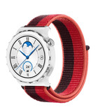 Strap-it Bracelet nylon Huawei Watch GT 3 Pro 43mm (cerise magenta)