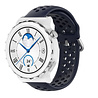 Strap-it Strap-it Bracelet avec trous Huawei Watch GT 3 Pro 43mm (bleu foncé) Strap-it Strap-it Bracelet avec trous Huawei Watch GT 3 Pro 43mm (bleu foncé)