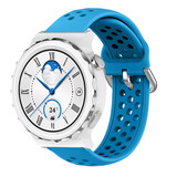 Strap-it Bracelet avec trous Huawei Watch GT 3 Pro 43mm (bleu clair) Strap-it Bracelet avec trous Huawei Watch GT 3 Pro 43mm (bleu clair)