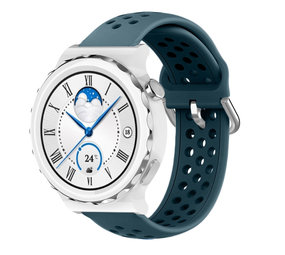 Strap-it Bracelet avec trous Huawei Watch GT 3 Pro 43mm (vert roche)