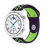 Strap-it Strap-it Bracelet sport Huawei Watch GT 3 Pro 43mm (violet/vert) Strap-it Strap-it Bracelet sport Huawei Watch GT 3 Pro 43mm (violet/vert)