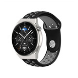 Strap-it Bracelet sport Huawei Watch GT 3 Pro 46mm (noir/gris)